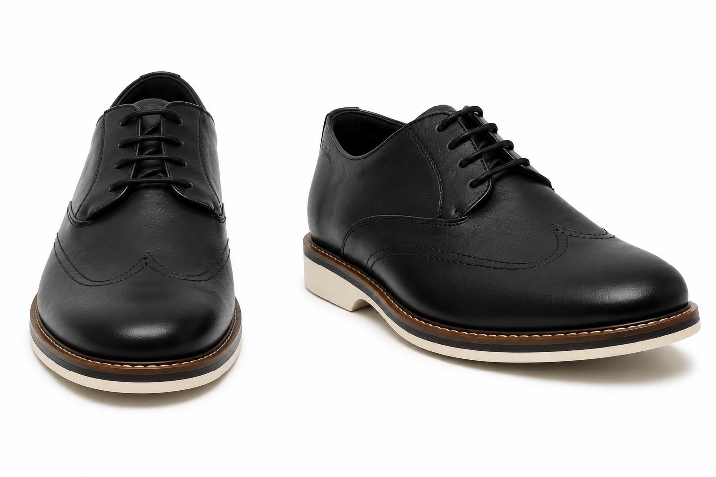 CLK- Black Formal shoes - Genuine Leather