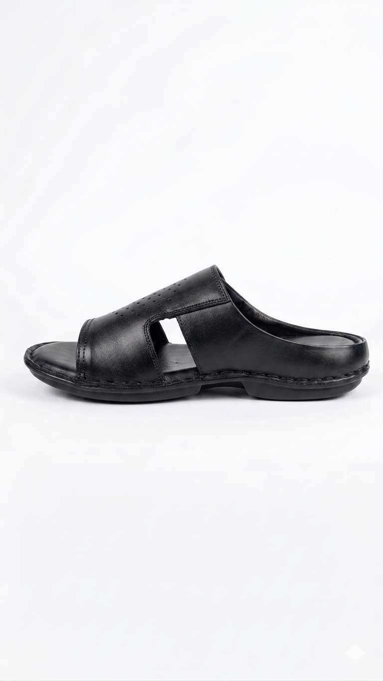Cordane Leather Slippers for Men