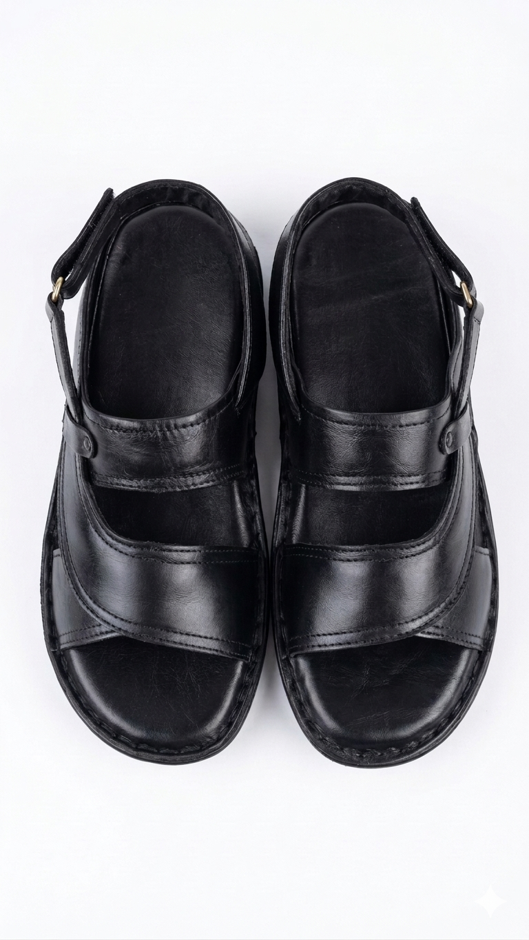 Cordane Leather Slippers for Men