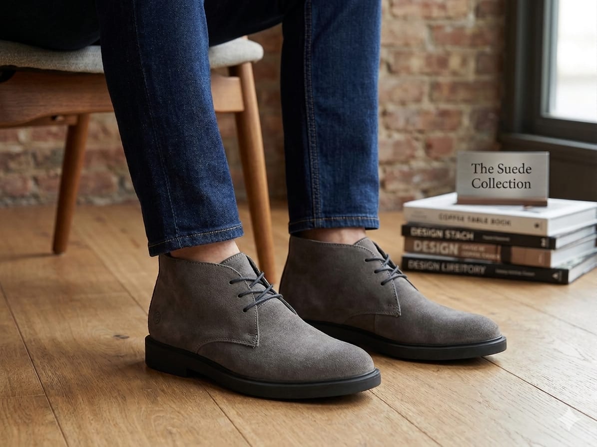 Cordane Suede Leather Chukka Boots