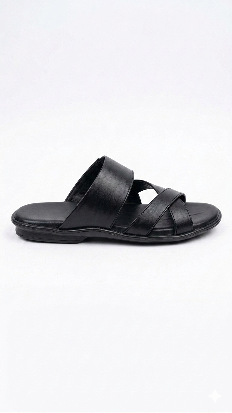Cordane Leather Slippers for Men