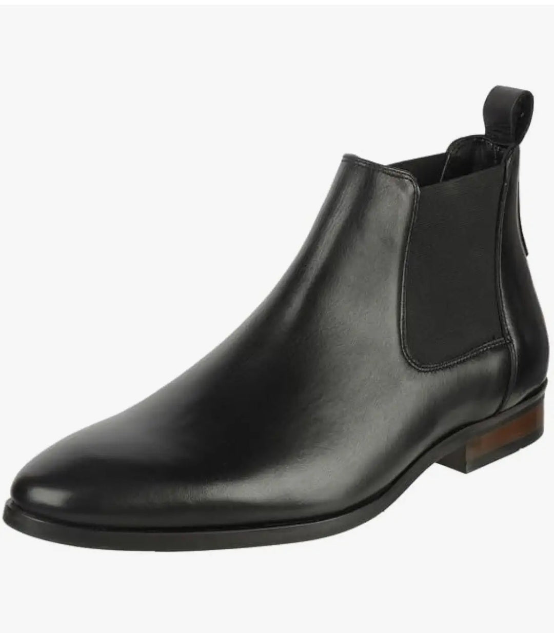 Cordane Leather Chelsea Boot - Black.