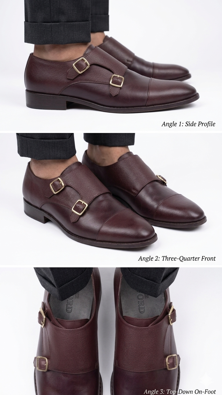 Cordane Monk Shoes