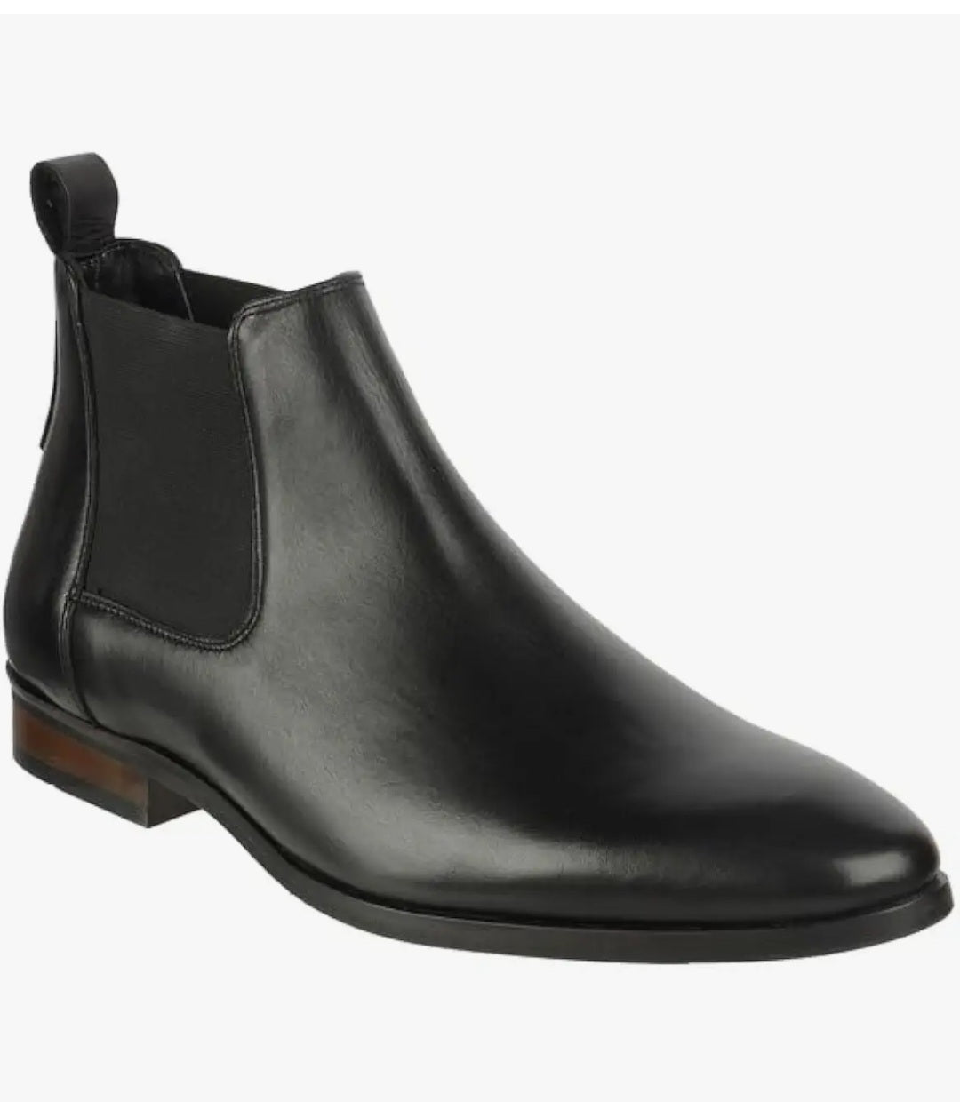 Cordane Leather Chelsea Boot - Black.