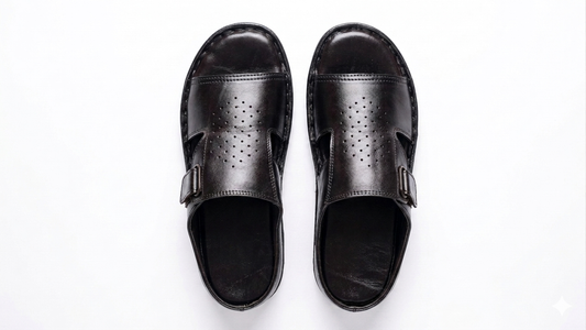 Cordane Leather Slippers for Men