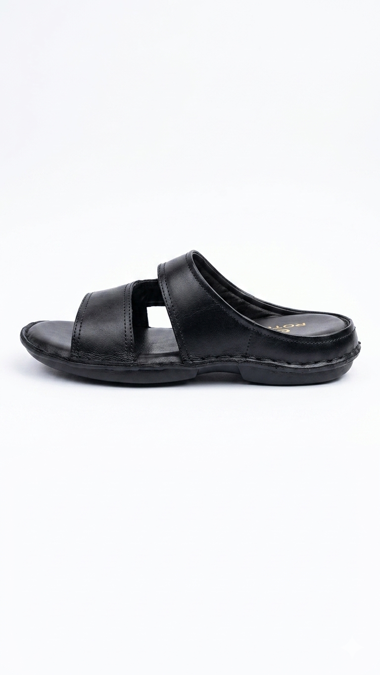 Cordane Leather Slippers for Men