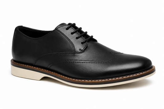 CLK-  Black Formal shoes - Genuine Leather