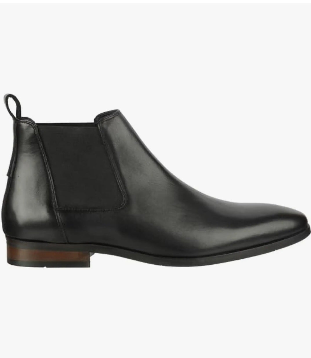Cordane Leather Chelsea Boot - Black.