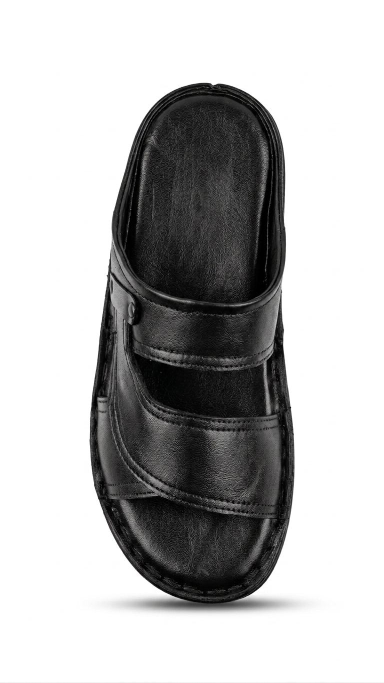 Cordane Leather Slippers for Men