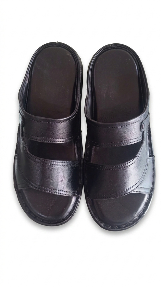 Cordane Leather Slippers for Men